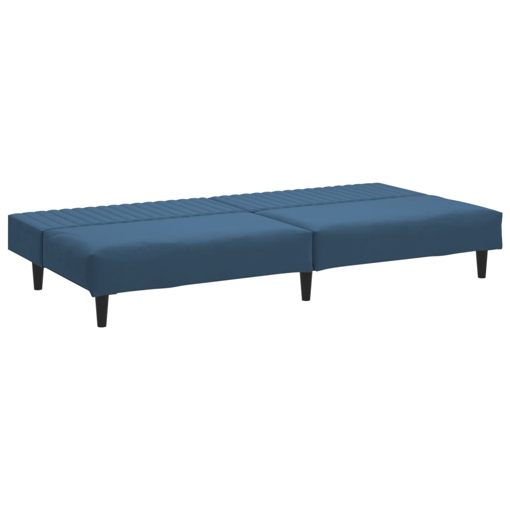 Bäddsoffa 2-Sits Sammet