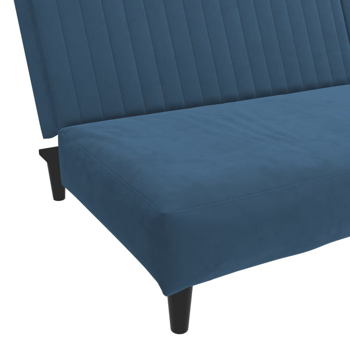 Bäddsoffa 2-Sits Sammet