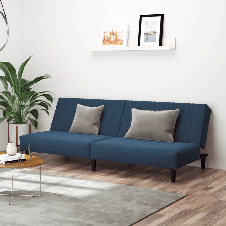 Bäddsoffa 2-Sits Sammet