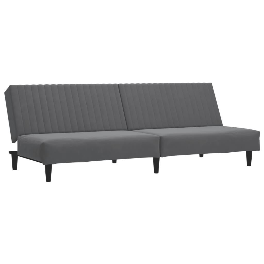 Bäddsoffa 2-Sits Sammet