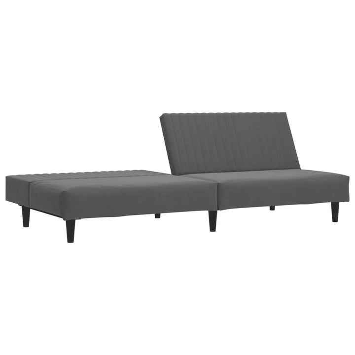 Bäddsoffa 2-Sits Sammet