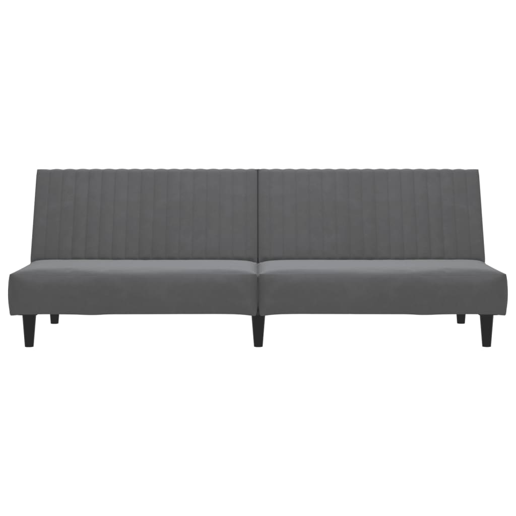Bäddsoffa 2-Sits Sammet