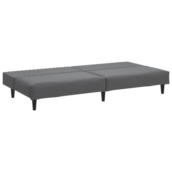 Bäddsoffa 2-Sits Sammet