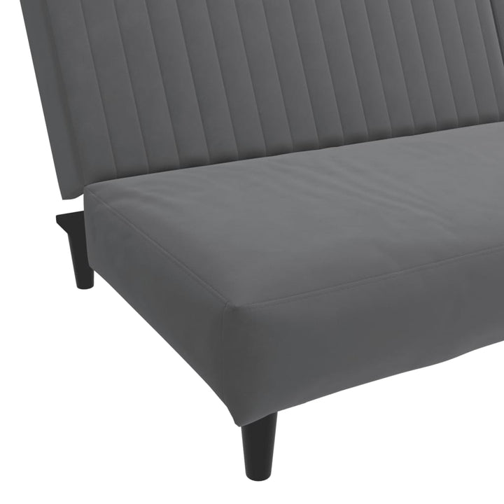 Bäddsoffa 2-Sits Sammet