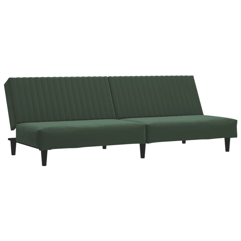Bäddsoffa 2-Sits Sammet