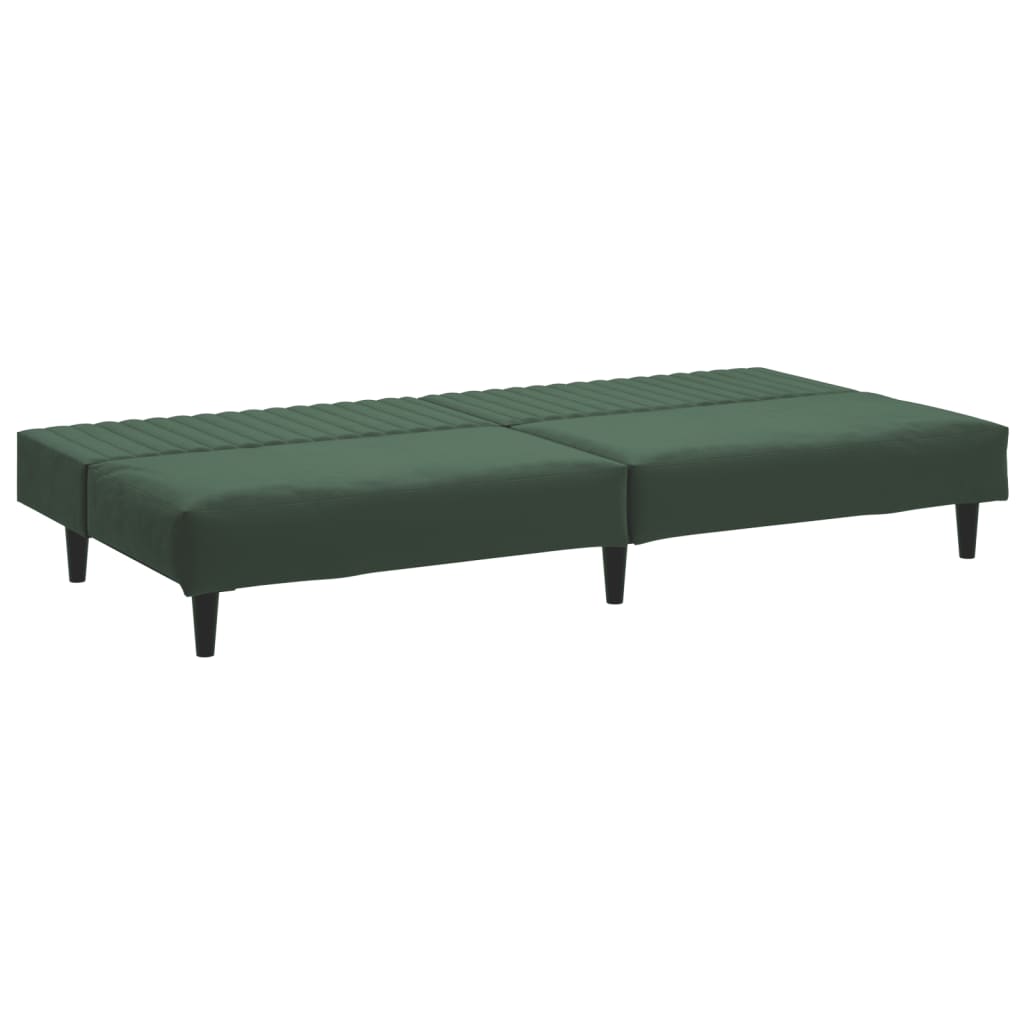Bäddsoffa 2-Sits Sammet