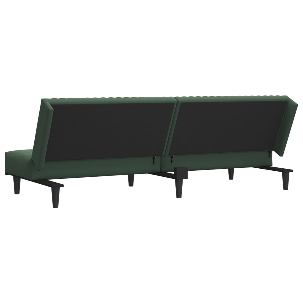 Bäddsoffa 2-Sits Sammet