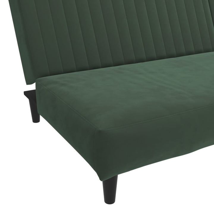 Bäddsoffa 2-Sits Sammet