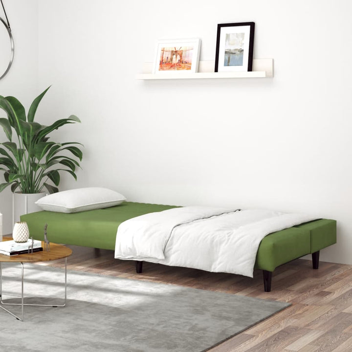 Bäddsoffa 2-Sits Sammet