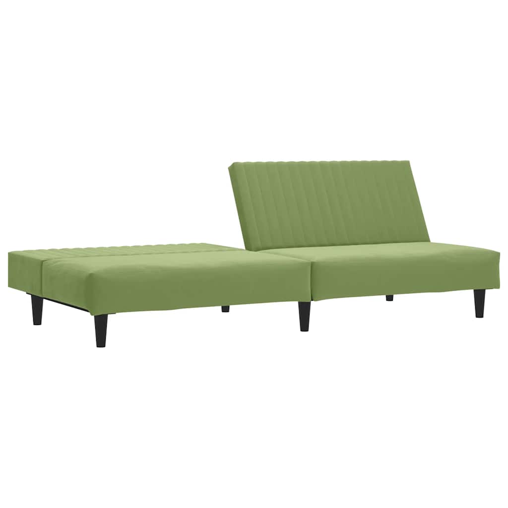 Bäddsoffa 2-Sits Sammet