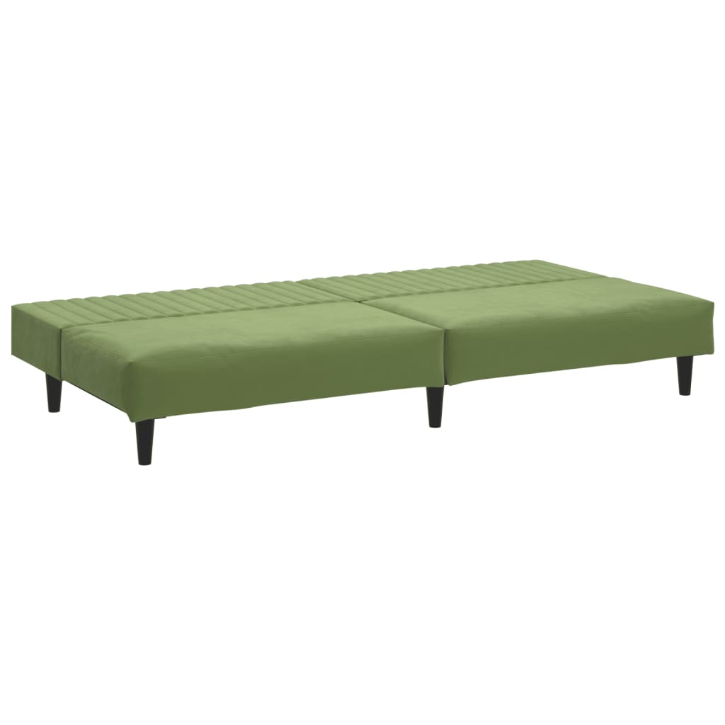 Bäddsoffa 2-Sits Sammet