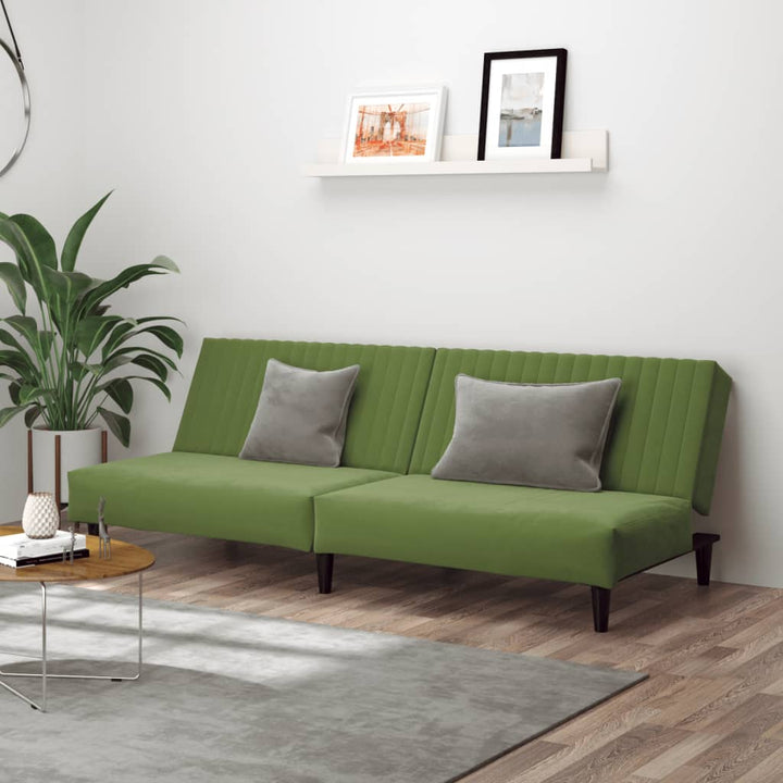 Bäddsoffa 2-Sits Sammet