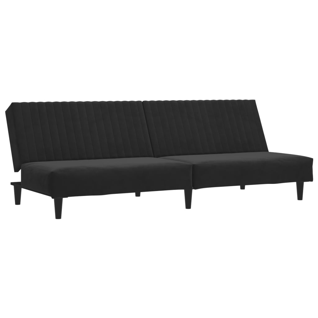 Bäddsoffa 2-Sits Sammet
