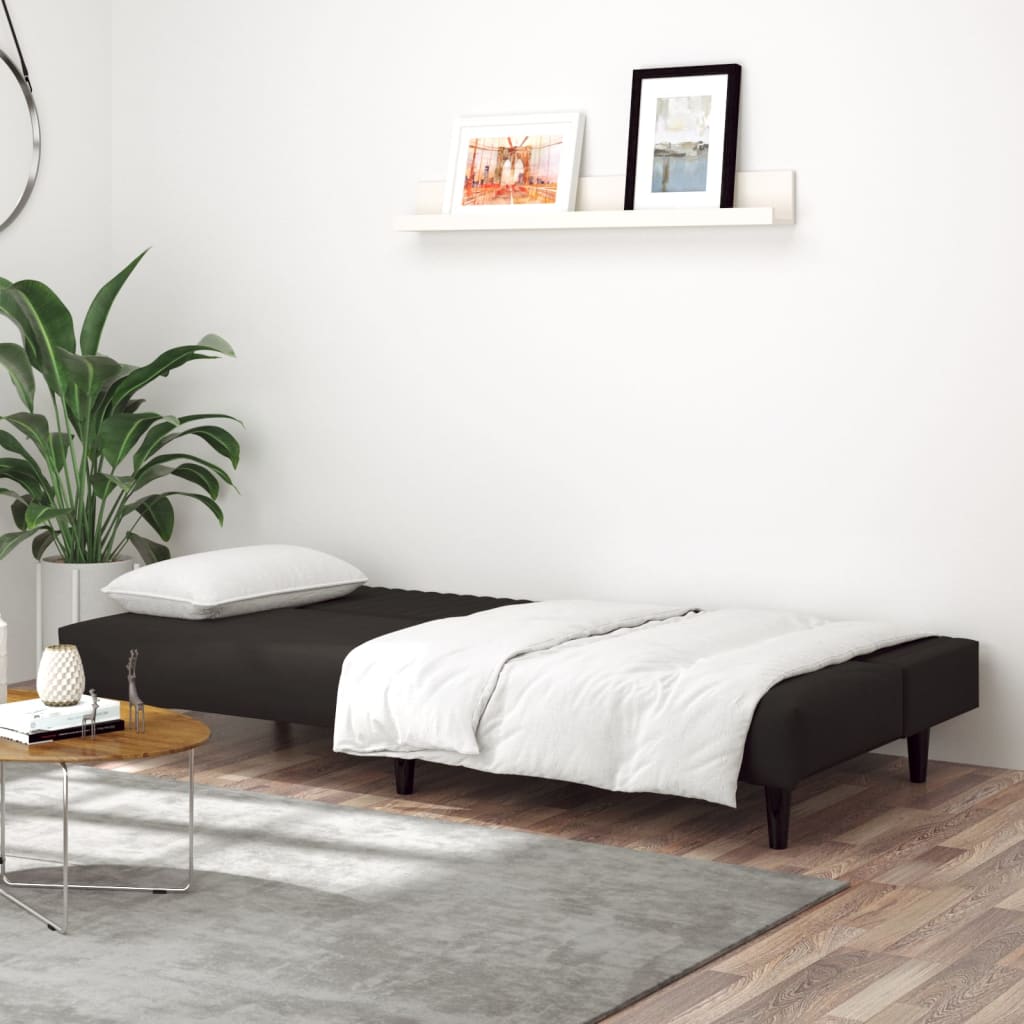 Bäddsoffa 2-Sits Sammet