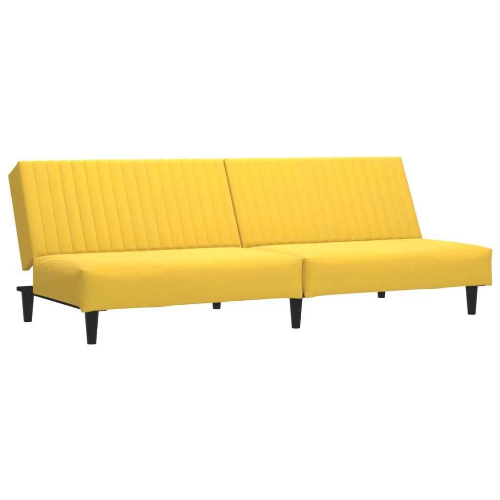 Bäddsoffa 2-Sits Sammet