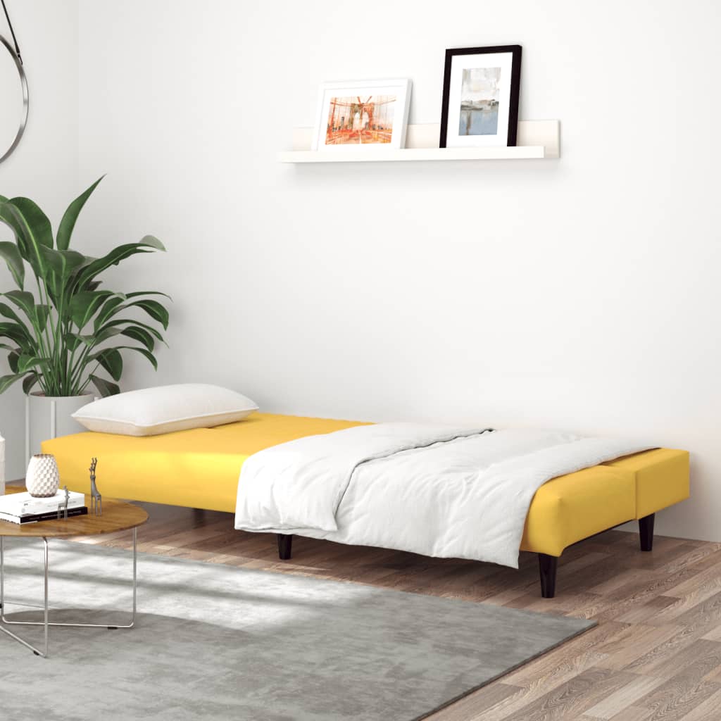 Bäddsoffa 2-Sits Sammet