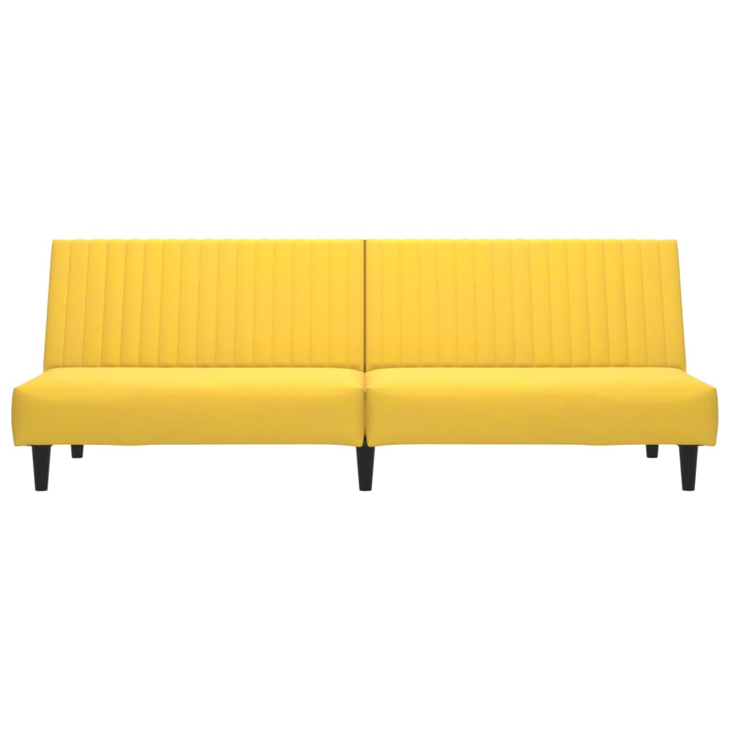 Bäddsoffa 2-Sits Sammet