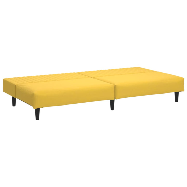Bäddsoffa 2-Sits Sammet