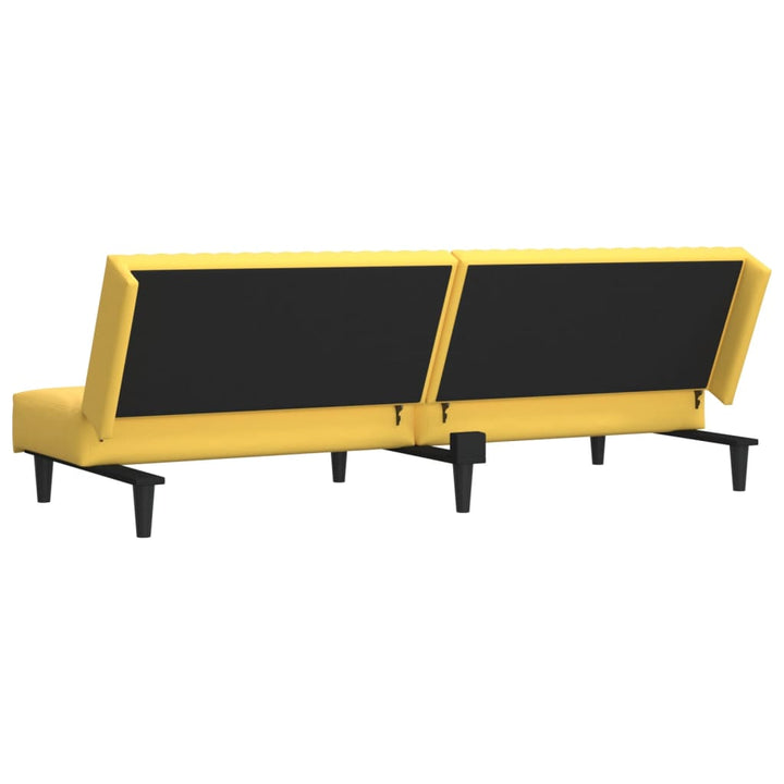 Bäddsoffa 2-Sits Sammet