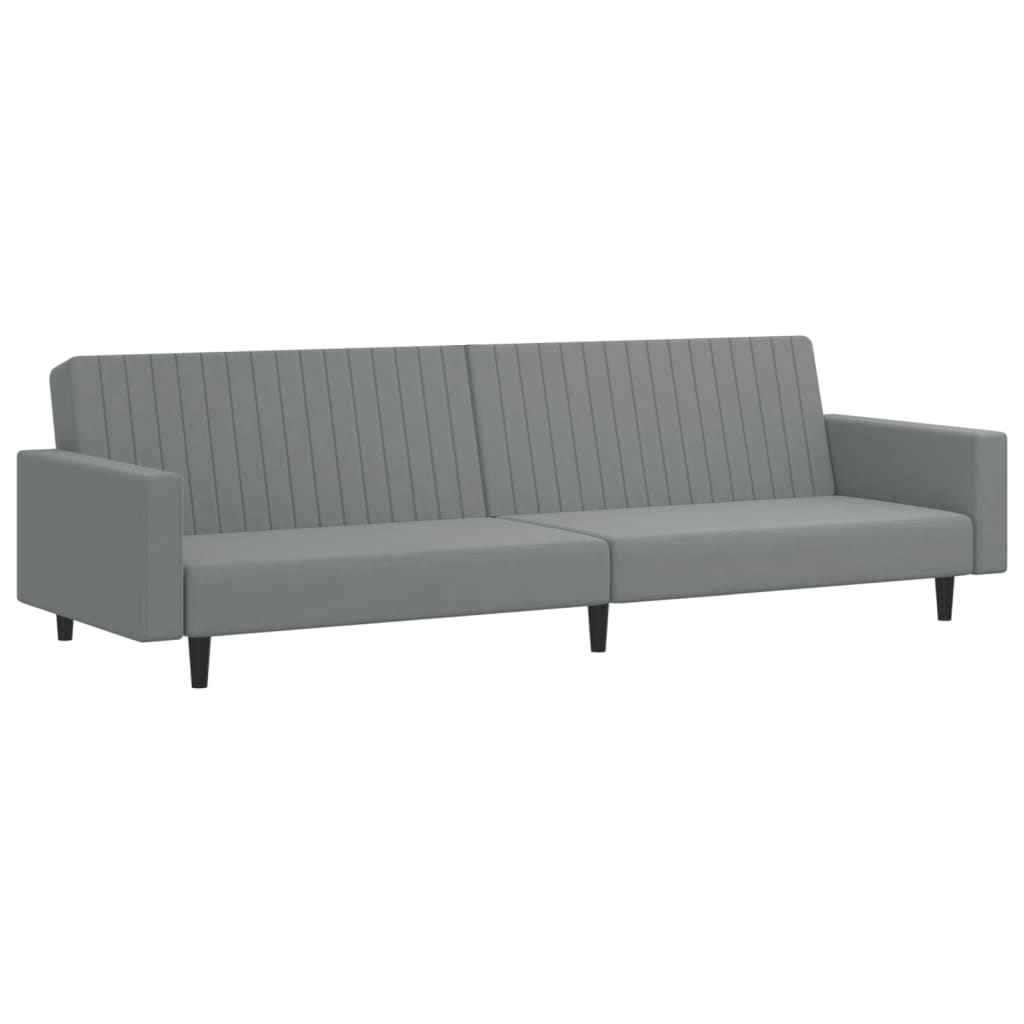 Bäddsoffa 2-Sits Sammet