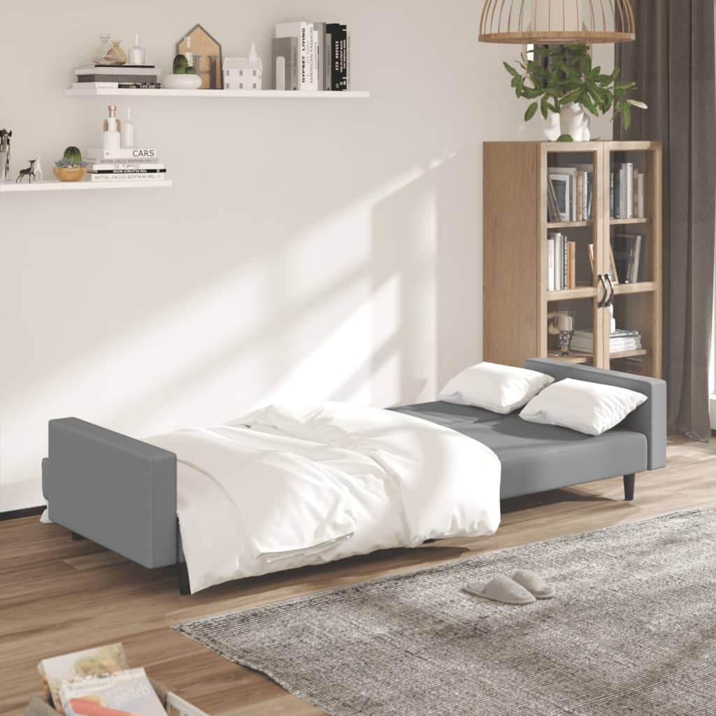 Bäddsoffa 2-Sits Sammet