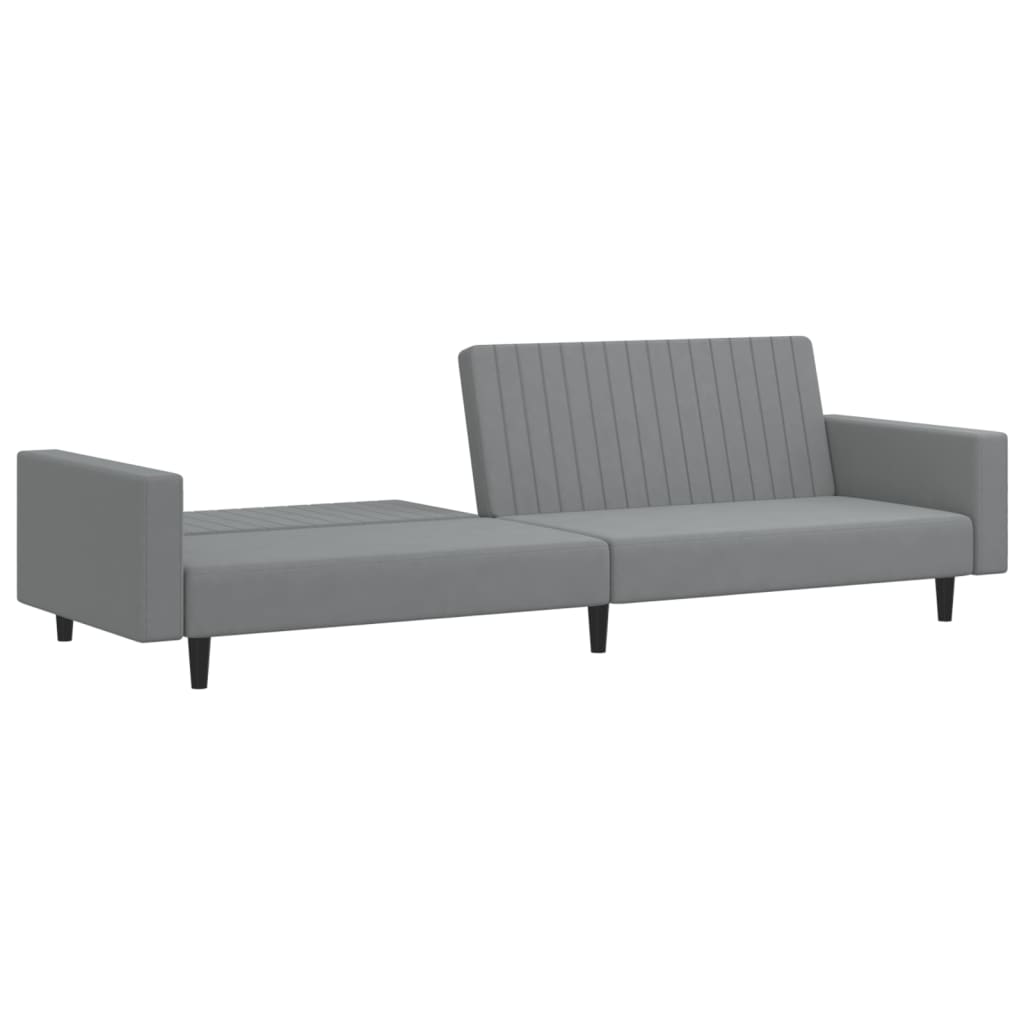 Bäddsoffa 2-Sits Sammet