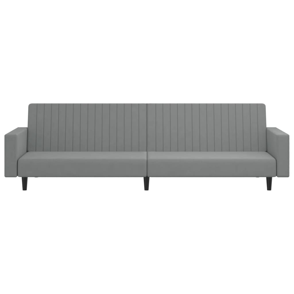 Bäddsoffa 2-Sits Sammet