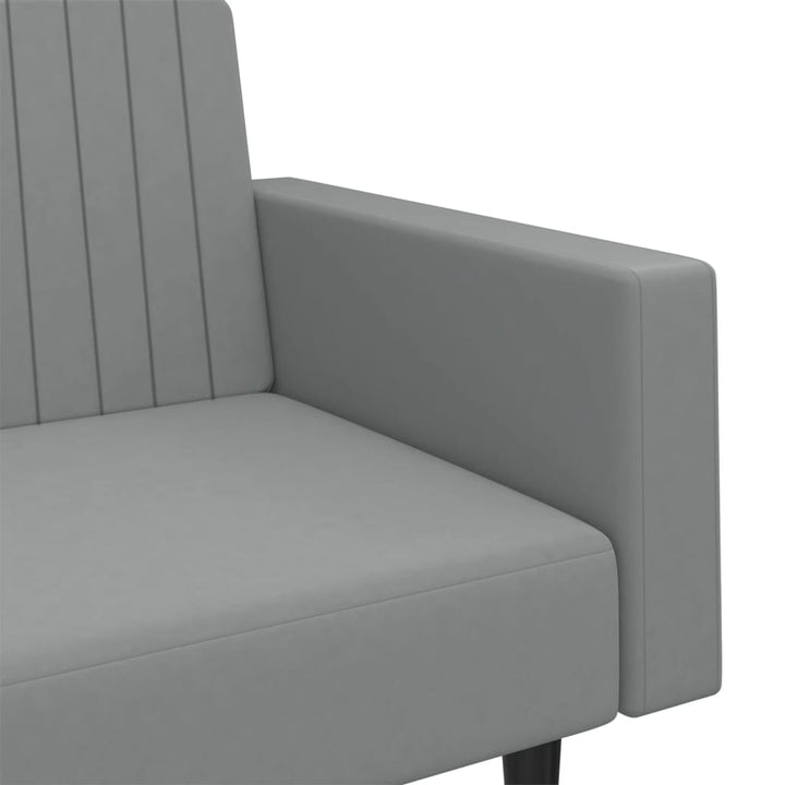 Bäddsoffa 2-Sits Sammet
