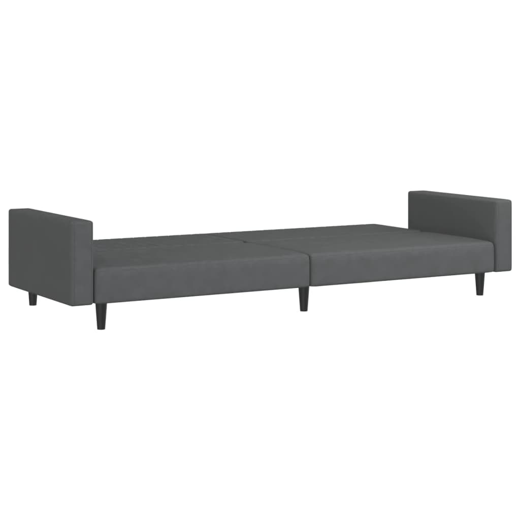Bäddsoffa 2-Sits Sammet
