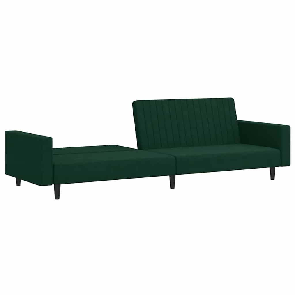 Bäddsoffa 2-Sits Sammet