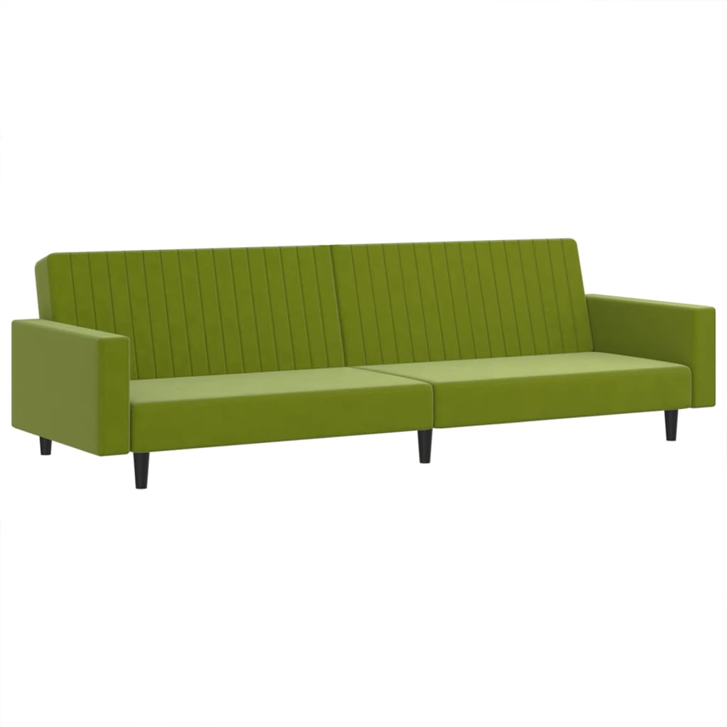 Bäddsoffa 2-Sits Sammet