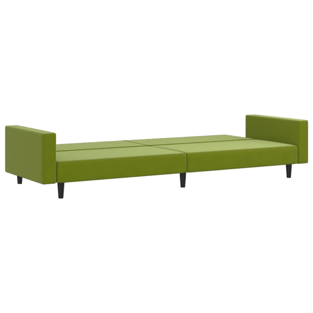 Bäddsoffa 2-Sits Sammet