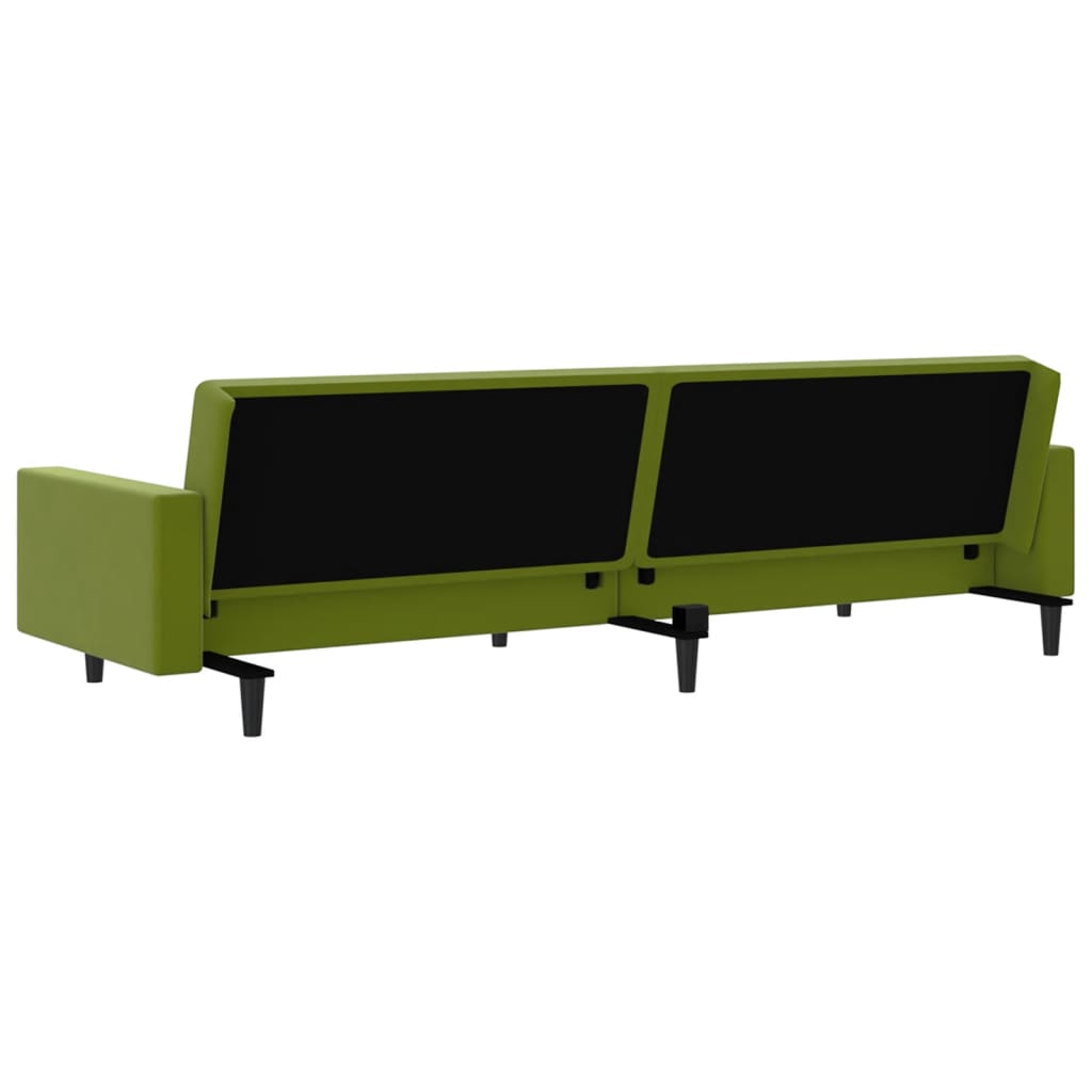 Bäddsoffa 2-Sits Sammet