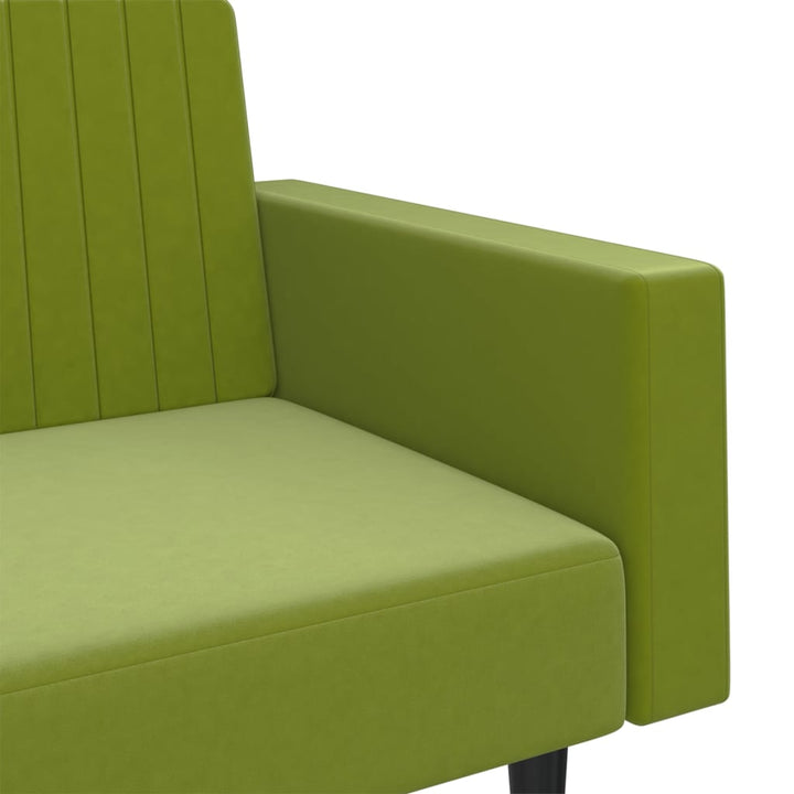 Bäddsoffa 2-Sits Sammet