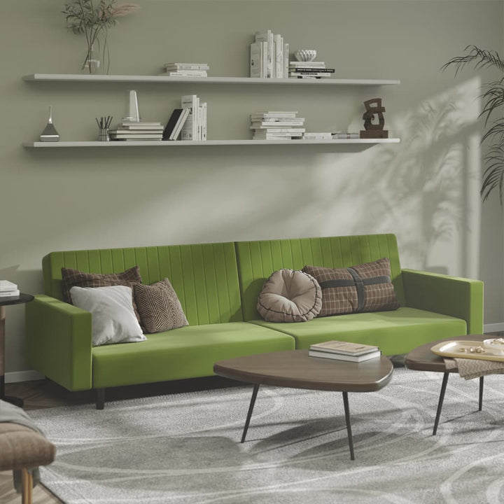 Bäddsoffa 2-Sits Sammet