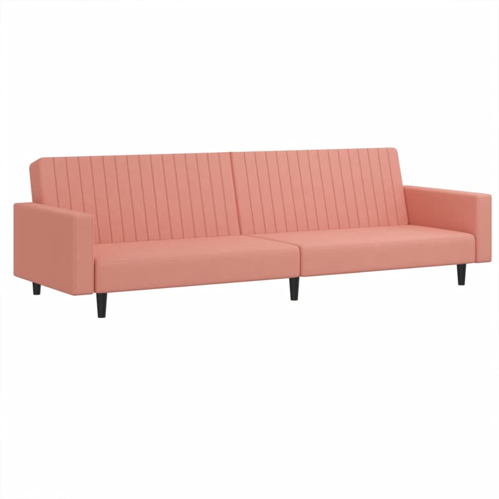 Bäddsoffa 2-Sits Sammet