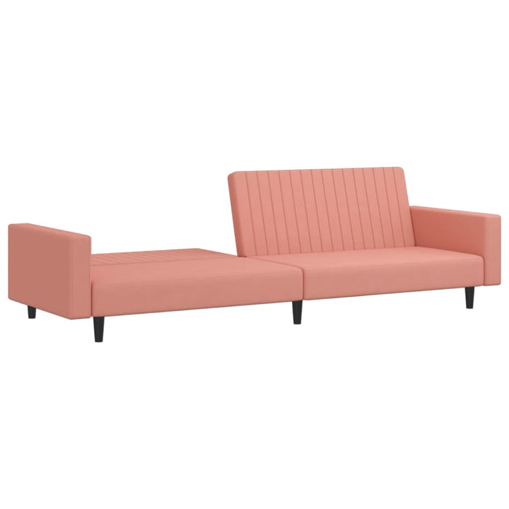 Bäddsoffa 2-Sits Sammet