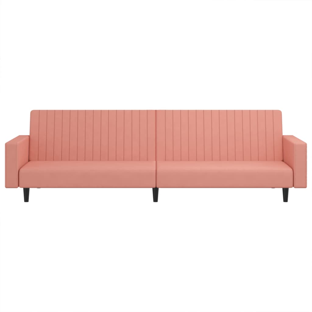 Bäddsoffa 2-Sits Sammet