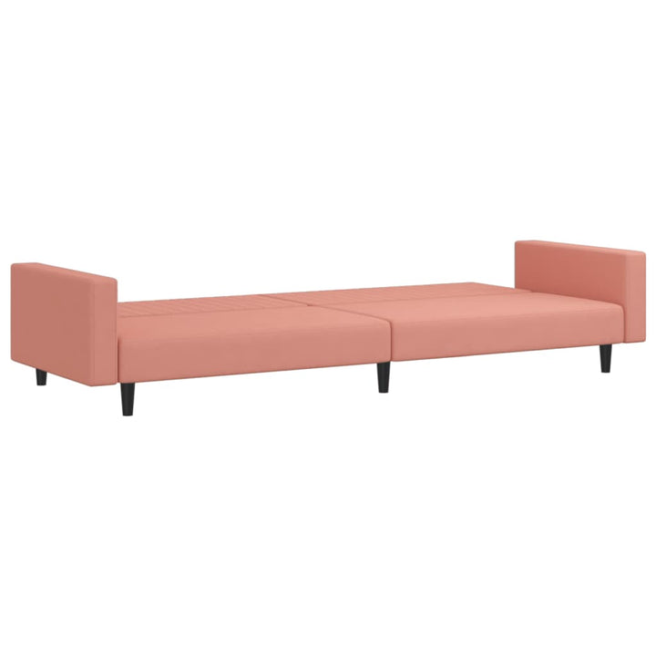 Bäddsoffa 2-Sits Sammet