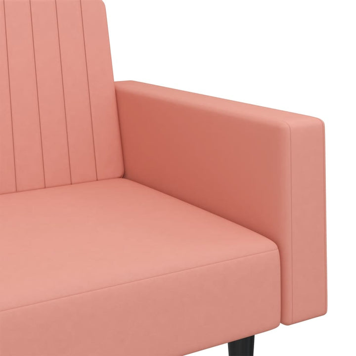 Bäddsoffa 2-Sits Sammet