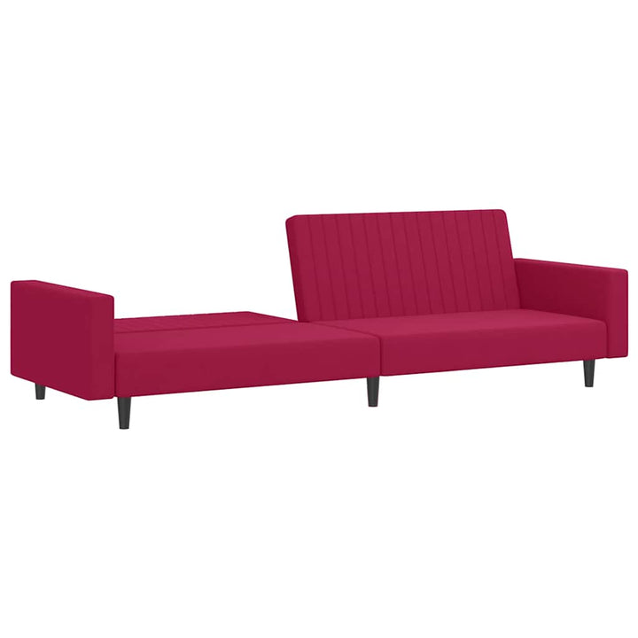 Bäddsoffa 2-Sits Sammet