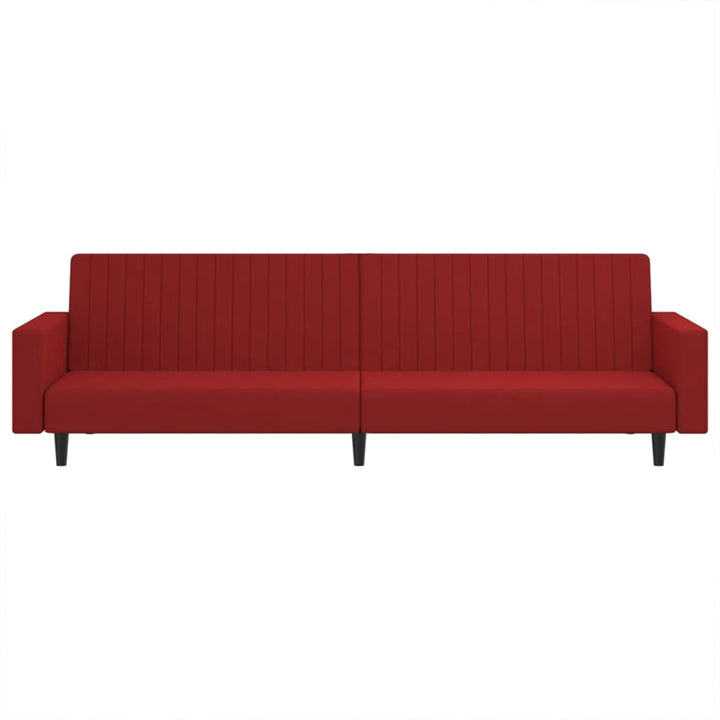 Bäddsoffa 2-Sits Sammet