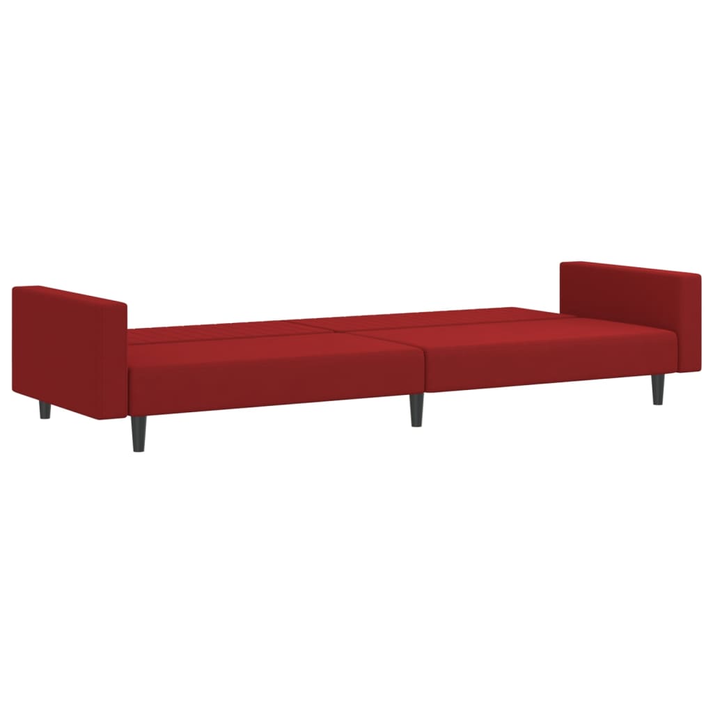Bäddsoffa 2-Sits Sammet