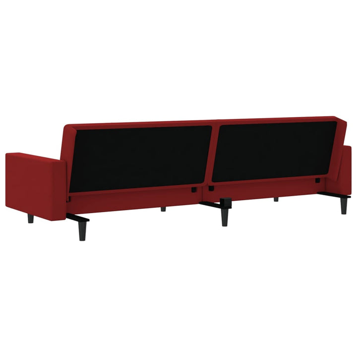 Bäddsoffa 2-Sits Sammet