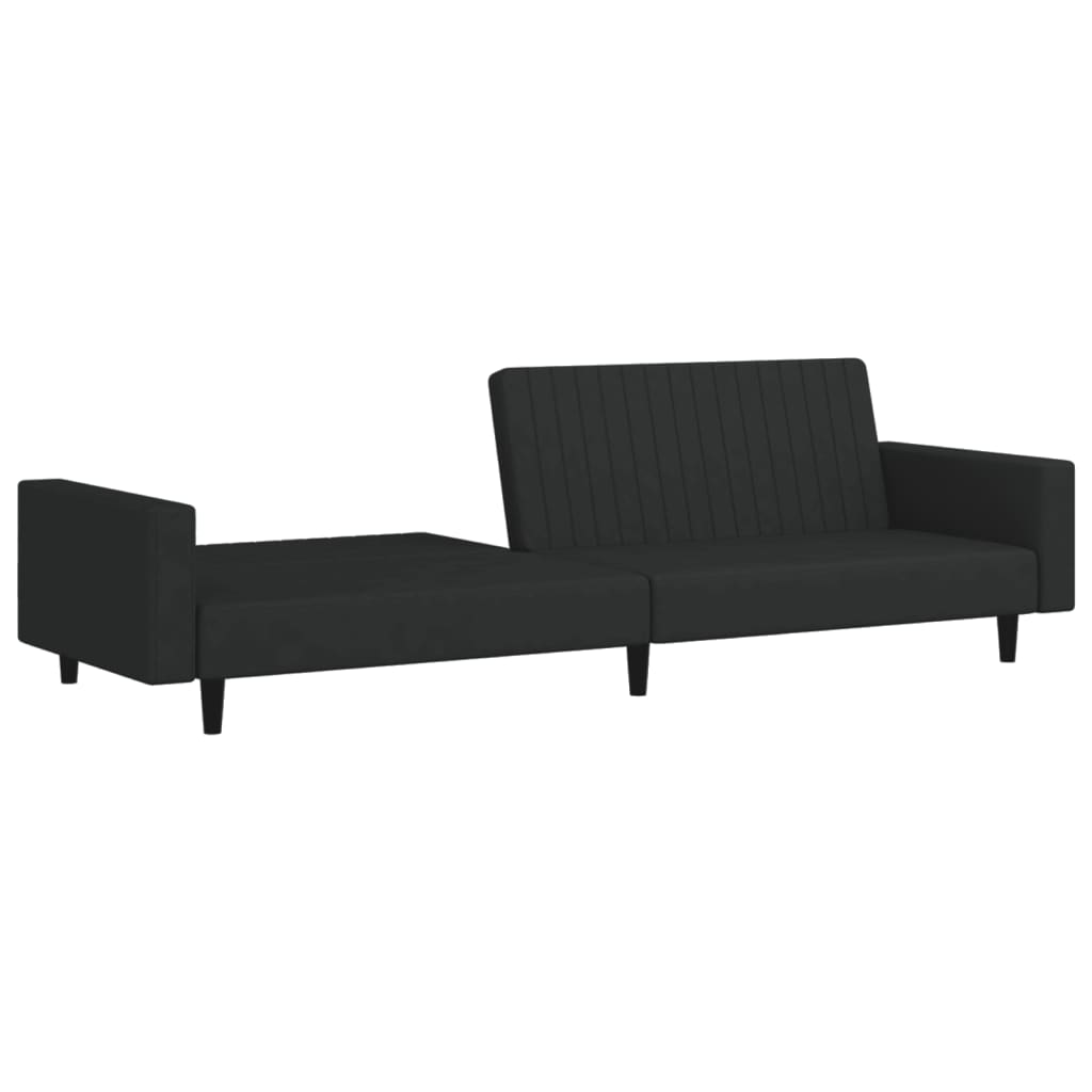 Bäddsoffa 2-Sits Sammet