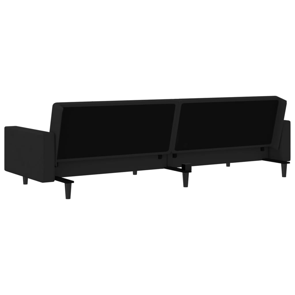 Bäddsoffa 2-Sits Sammet