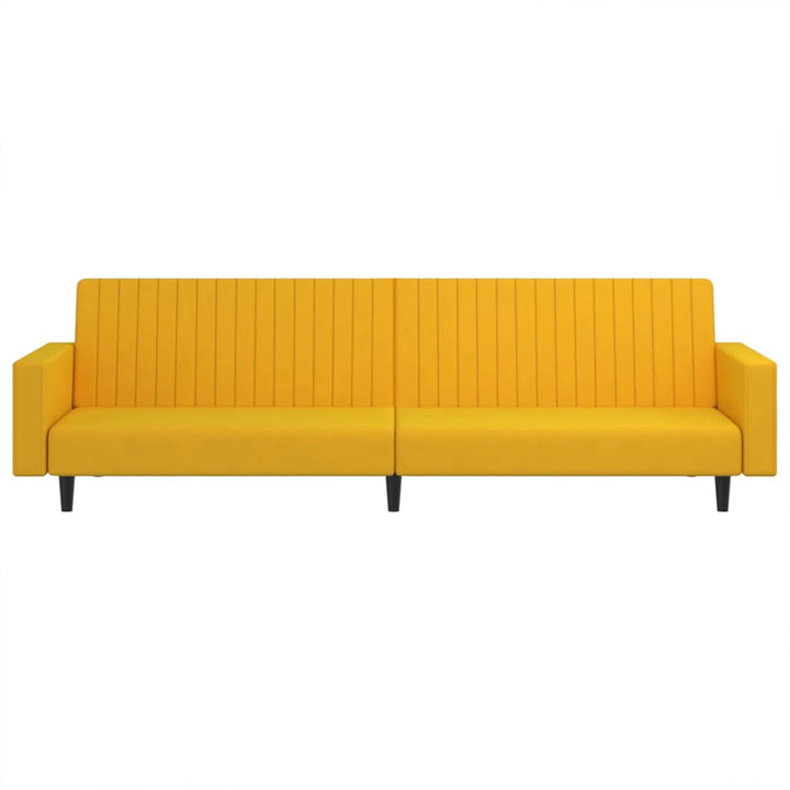Bäddsoffa 2-Sits Sammet