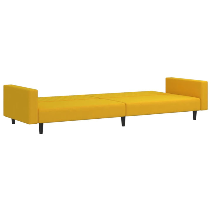 Bäddsoffa 2-Sits Sammet