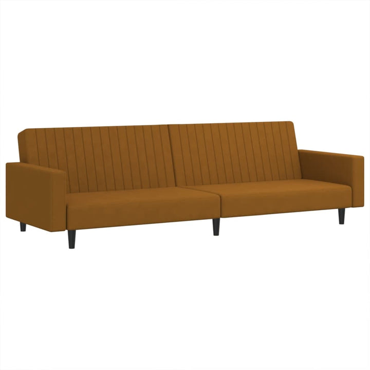 Bäddsoffa 2-Sits Sammet
