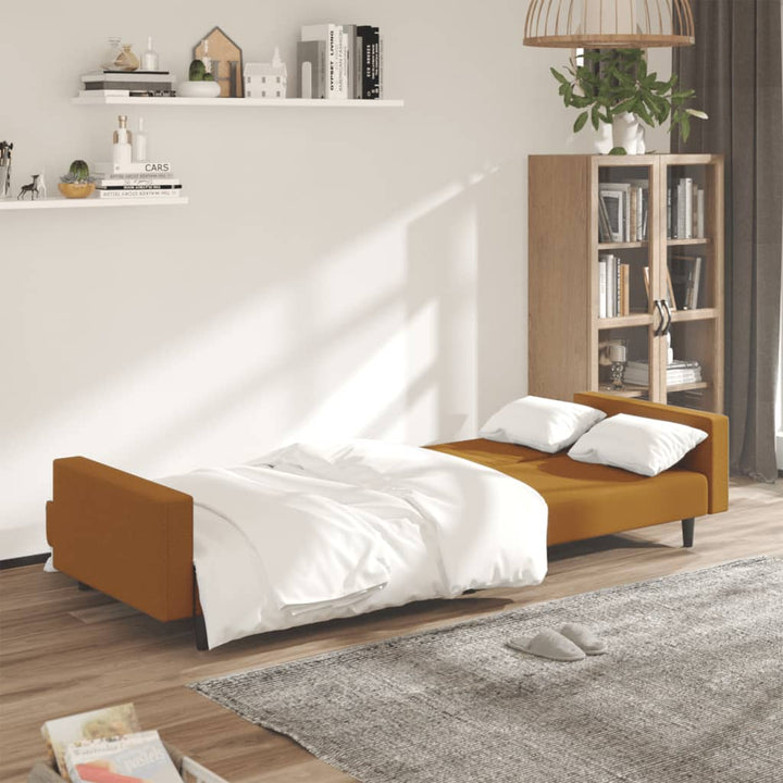 Bäddsoffa 2-Sits Sammet